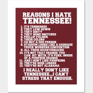 I HATE TENNESSEE Posters and Art